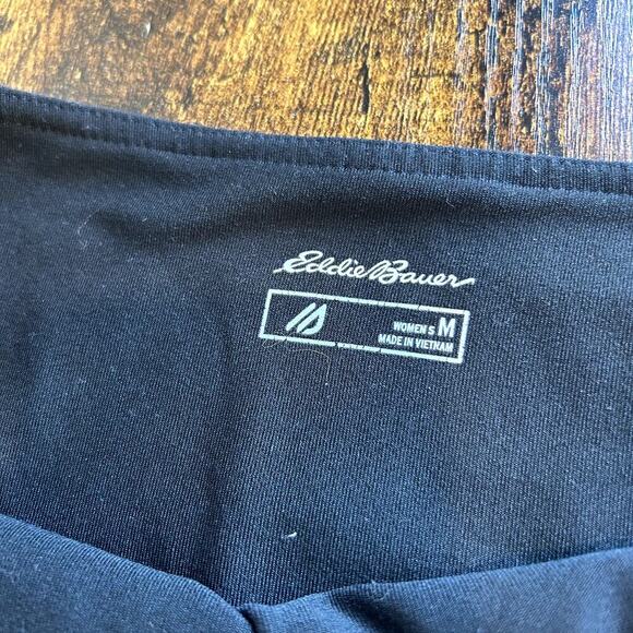Black Eddie Bauer Leggings  Sz M - Picture 3 of 4